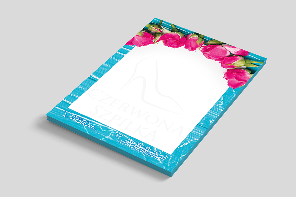 Customized notepads printing factory in Europe high quality low cost offset certified manufacturer AQRAT